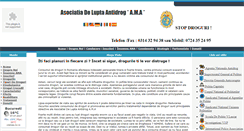 Desktop Screenshot of antidrog.winnity.ro