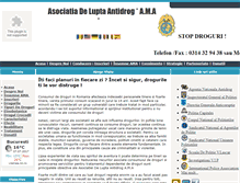 Tablet Screenshot of antidrog.winnity.ro